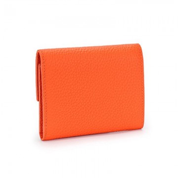 Жіночий шкіряний гаманець Whitney помаранчевий фото