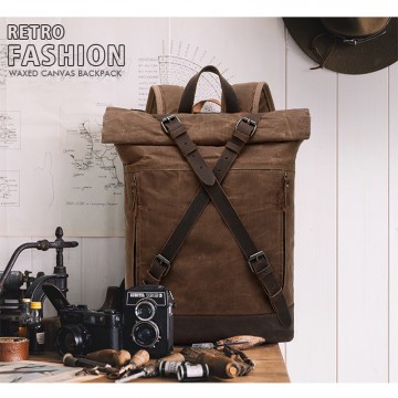 Мужской городской рюкзак Howard коричневый фото