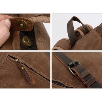 Мужской городской рюкзак Howard коричневый фото