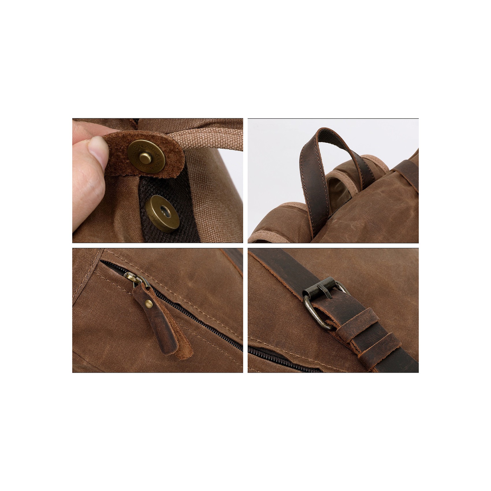 Чоловічий міський рюкзак Howard коричневий