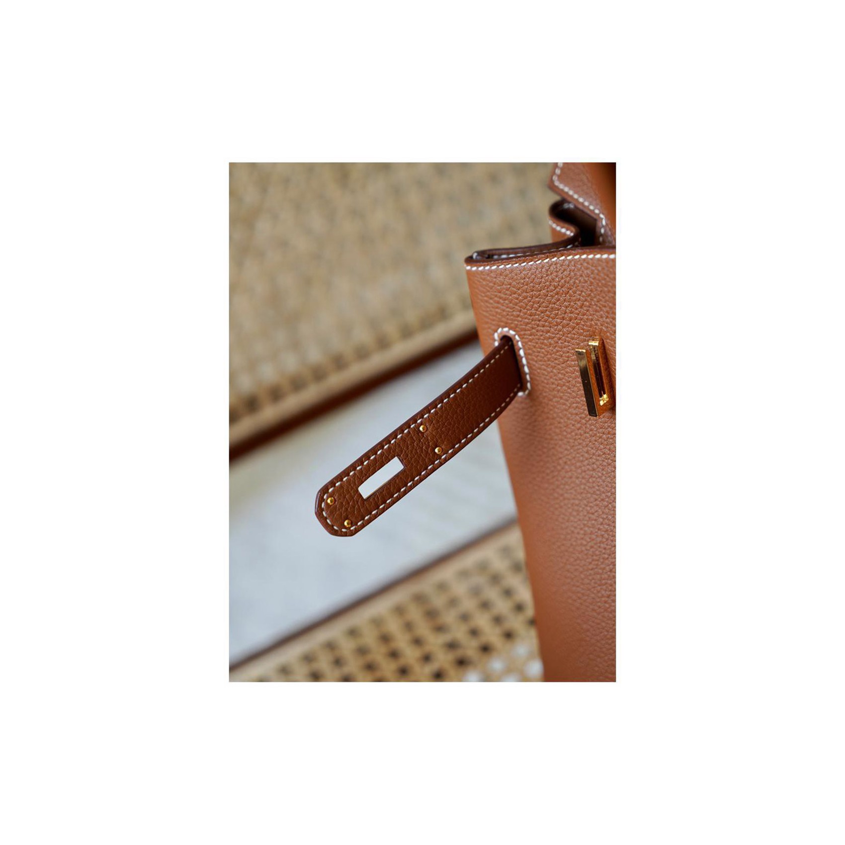 Женская кожаная сумка Brigitte 30 коричневая