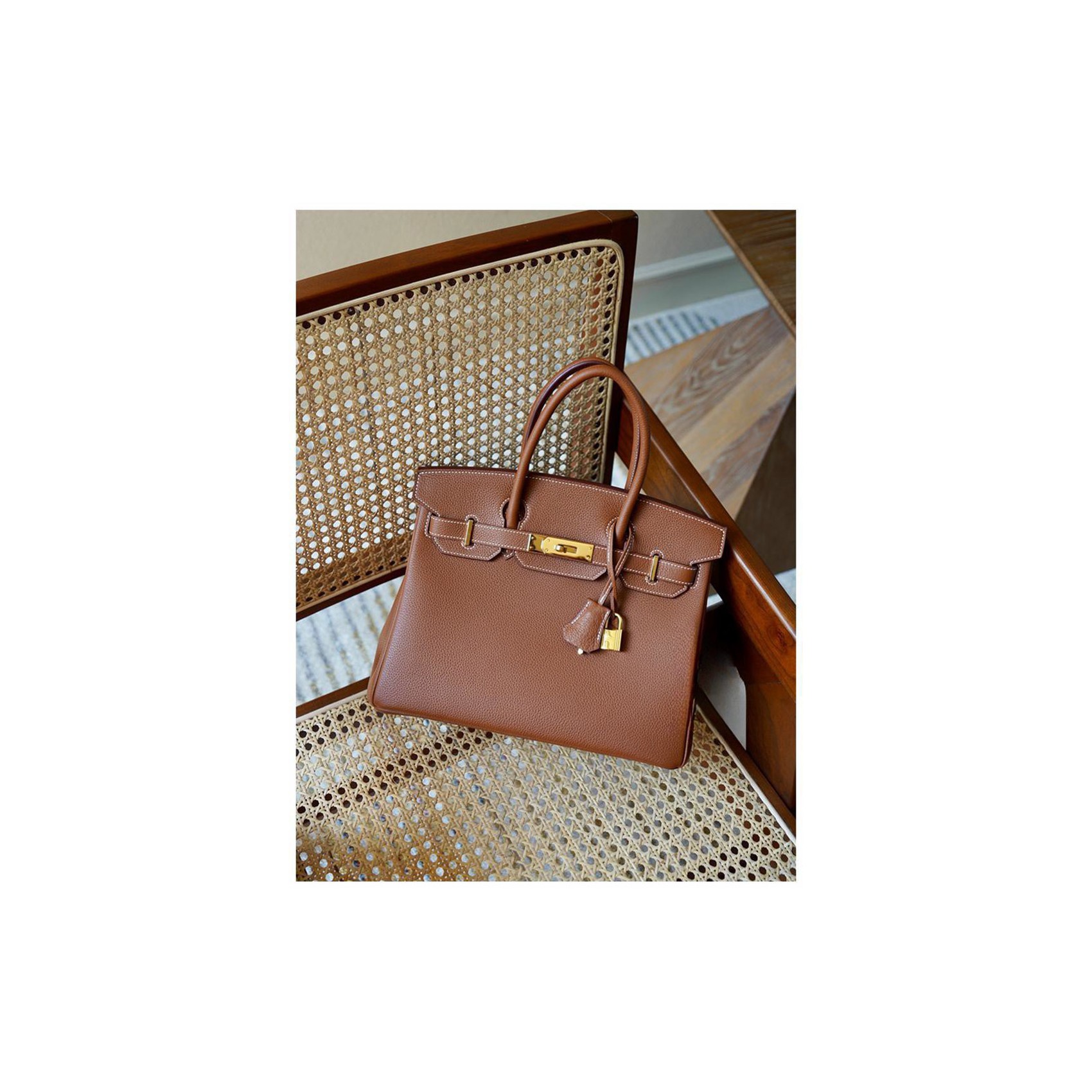 Жіноча шкіряна сумка Brigitte 30 коричнева