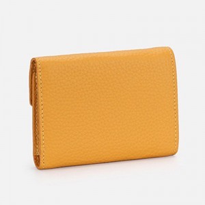 Женский кожаный кошелек Ellie желтый