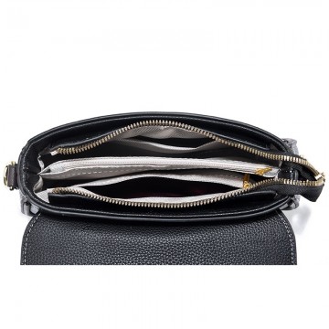 Женская сумка через плечо Elodie черная фото