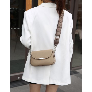 Женская сумка через плечо Elodie светло-коричневая фото