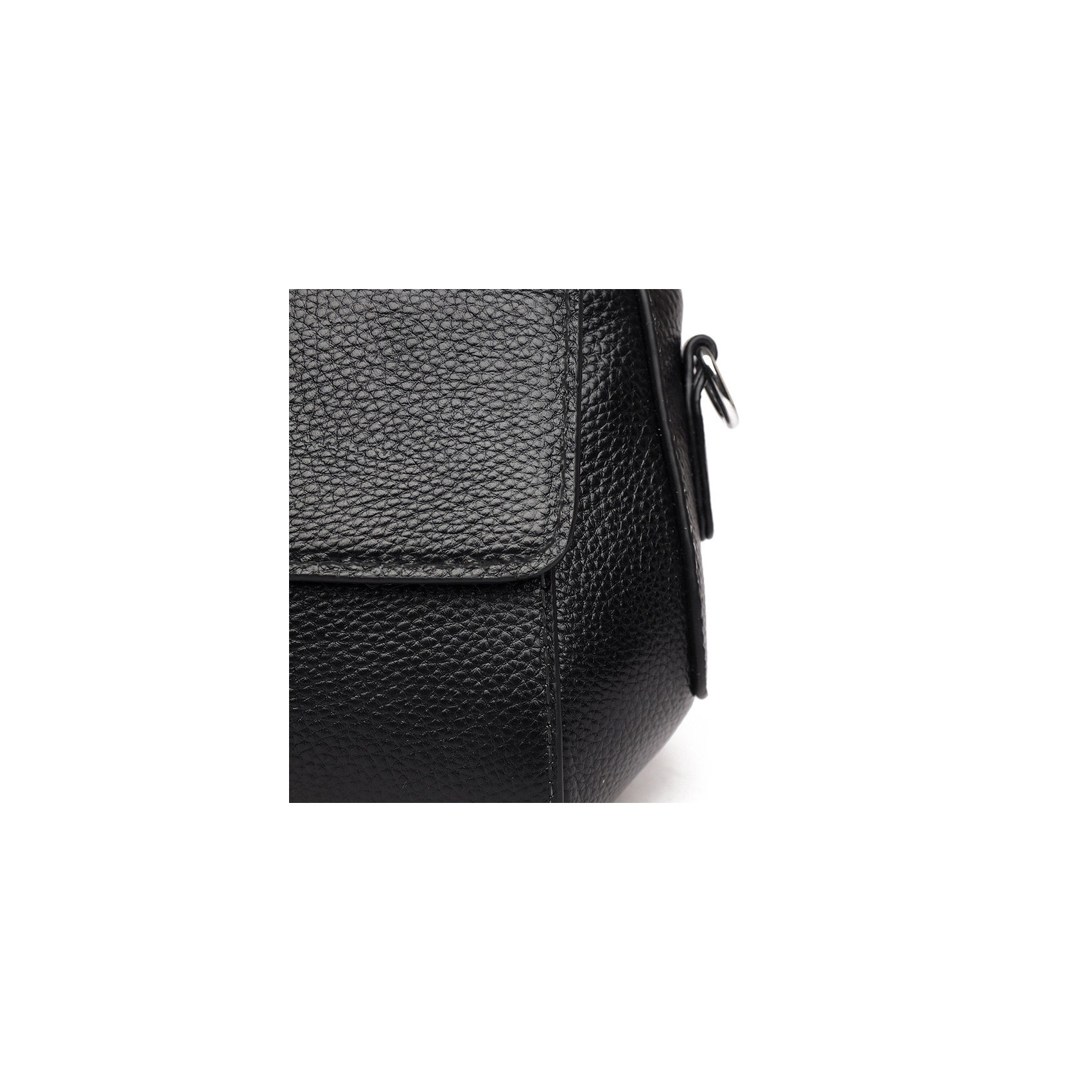 Жіноча шкіряна сумка Denise чорна