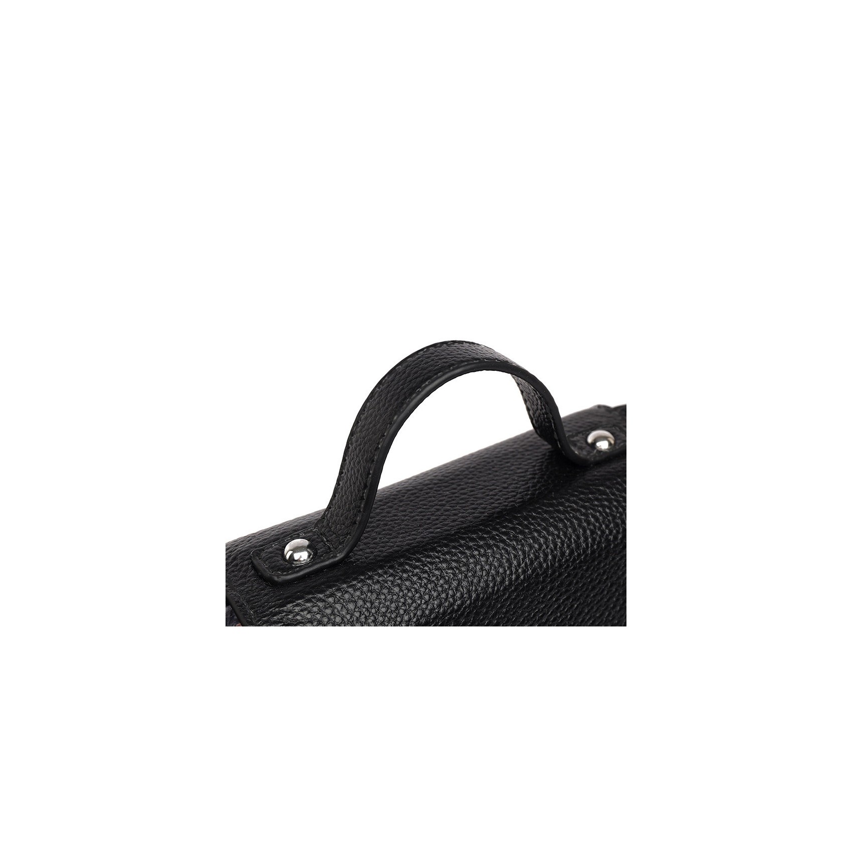 Жіноча шкіряна сумка Denise чорна