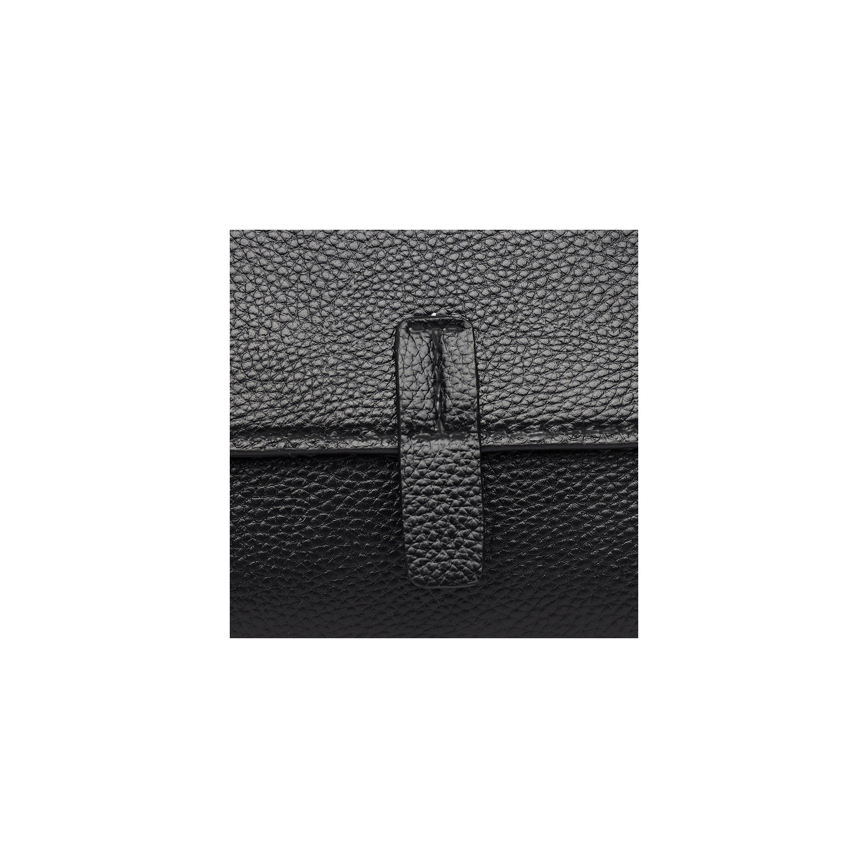 Жіноча шкіряна сумка Denise чорна