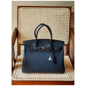 Жіноча шкіряна сумка Brigitte 30 чорна фото