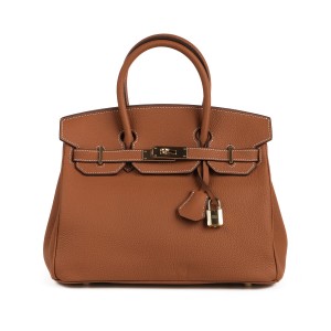 Жіноча шкіряна сумка Brigitte 30 коричнева