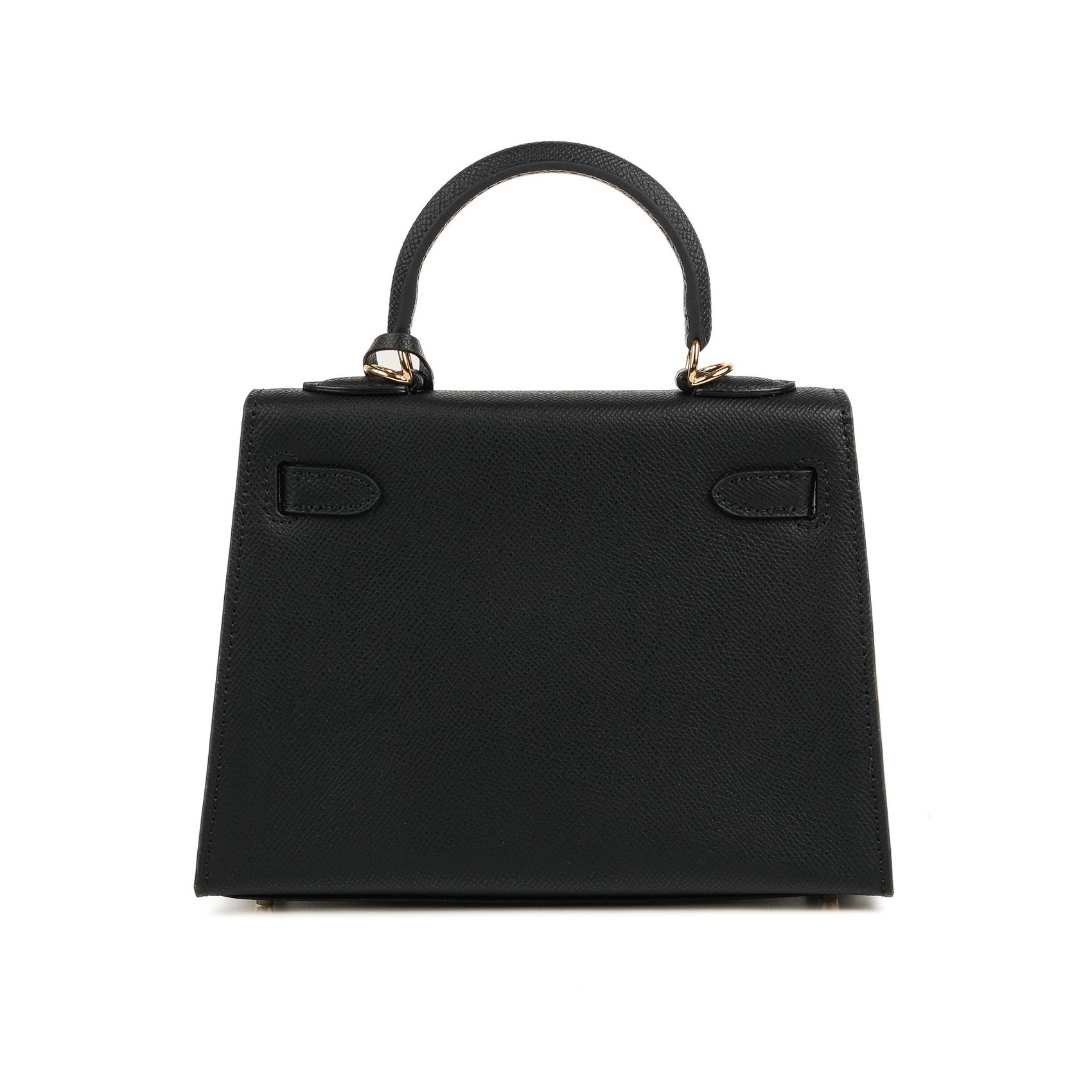 Жіноча шкіряна сумка Kelly чорна