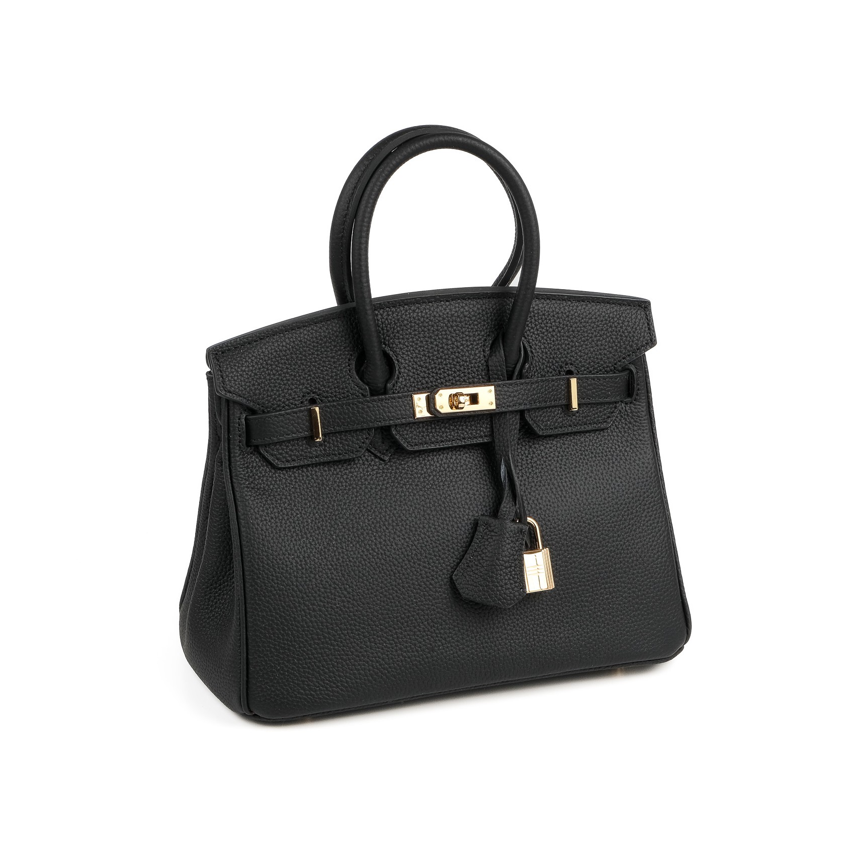 Женская кожаная сумка Brigitte 25 черная