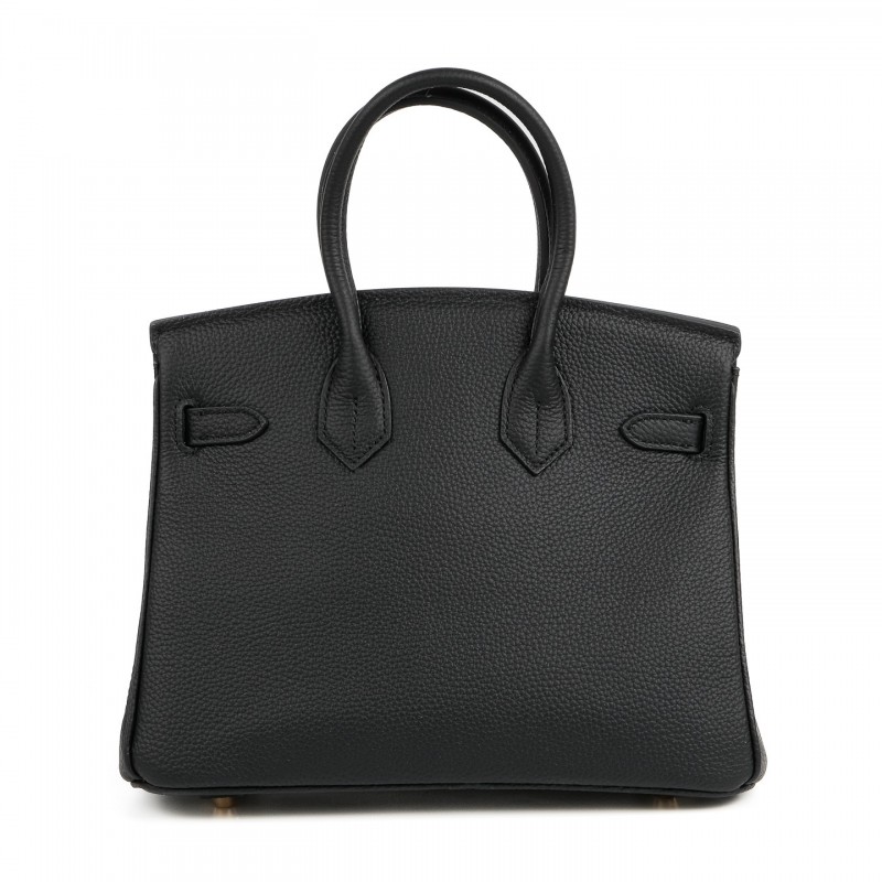 Жіноча шкіряна сумка Brigitte 25 чорна - 2 фото