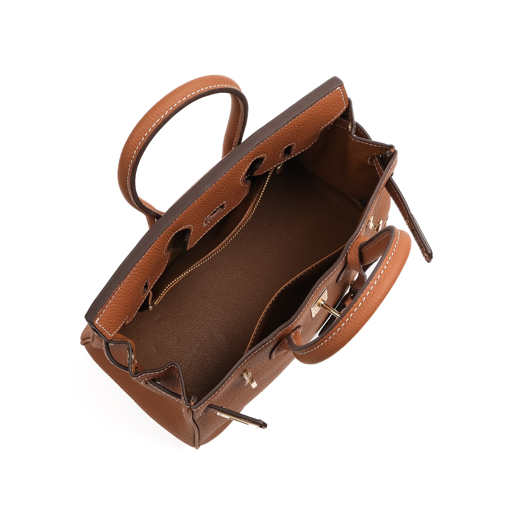 Жіноча шкіряна сумка Brigitte 25 коричнева