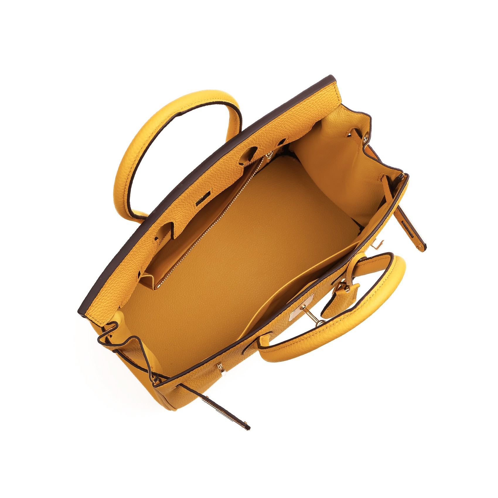 Жіноча шкіряна сумка Brigitte 30 жовта