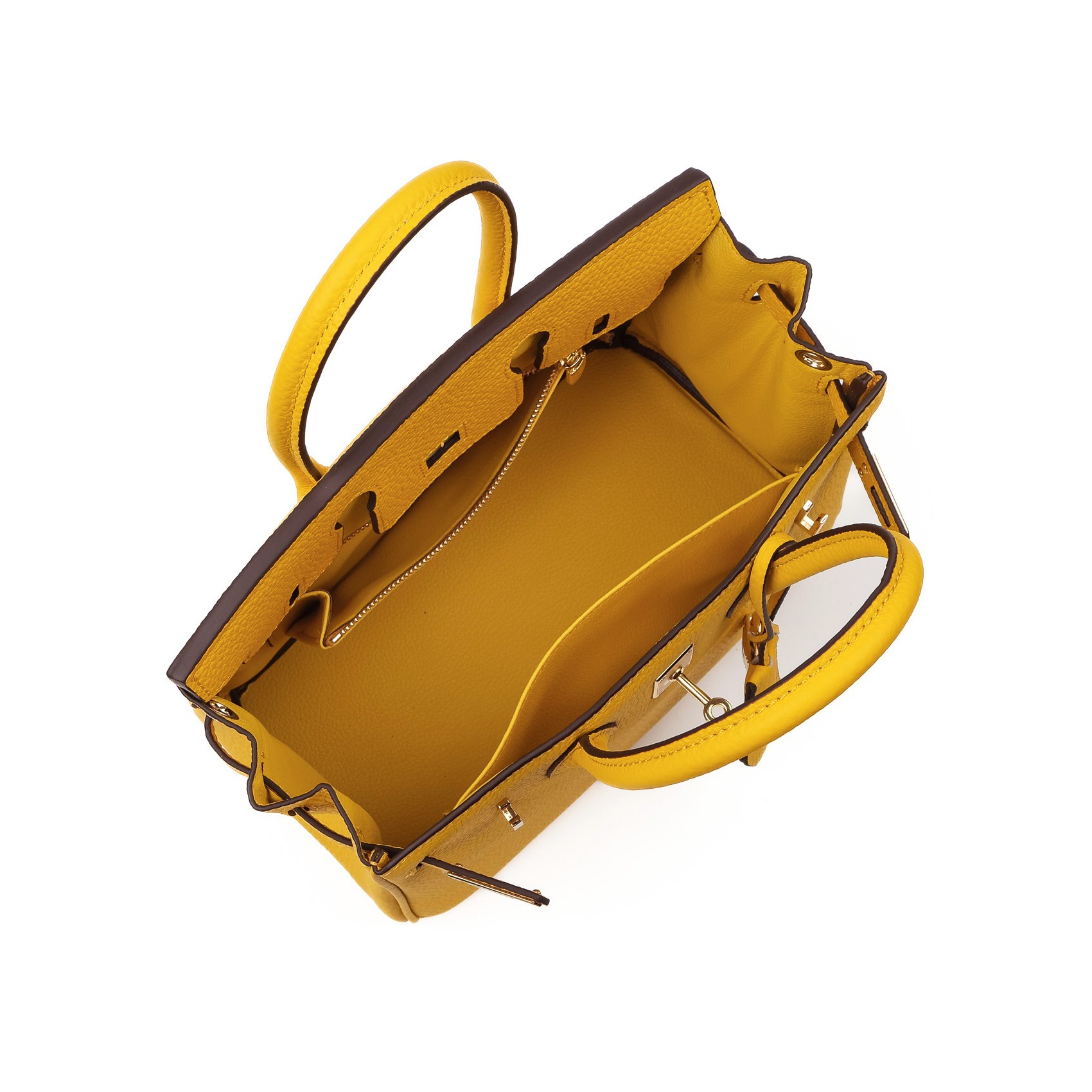 Жіноча шкіряна сумка Brigitte 25 жовта