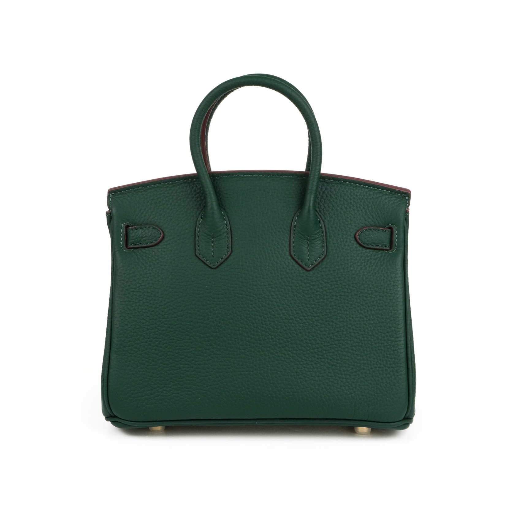 Жіноча шкіряна сумка Brigitte 25 темно-зелена