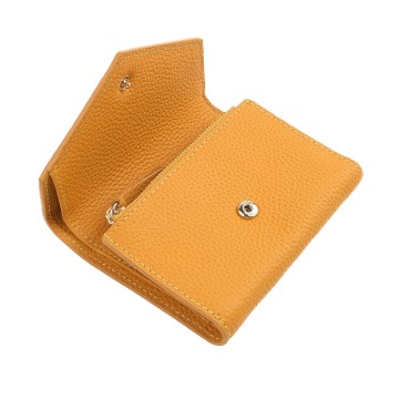 Женский кожаный кошелек Ellie желтый фото