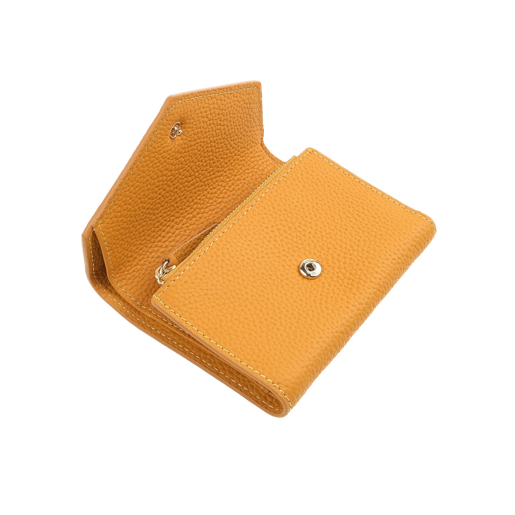 Женский кожаный кошелек Ellie желтый