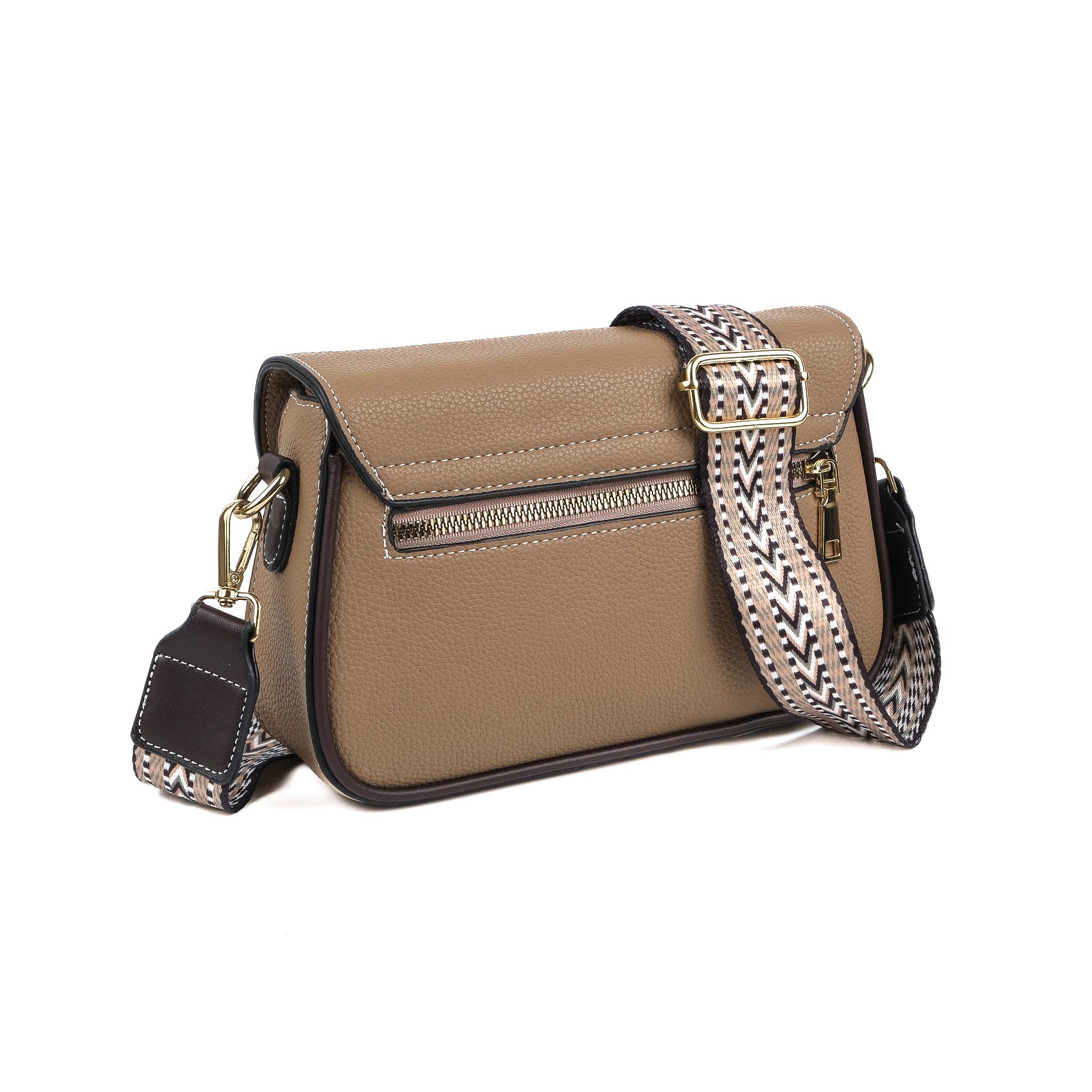 Жіноча сумка через плече Elodie світло-коричнева