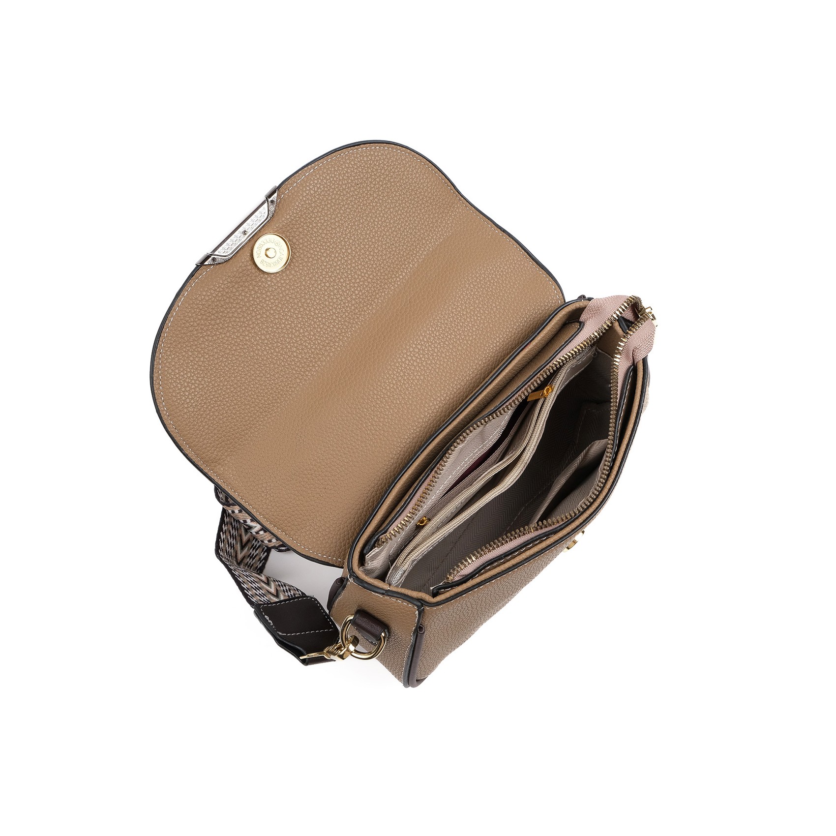 Жіноча сумка через плече Elodie світло-коричнева