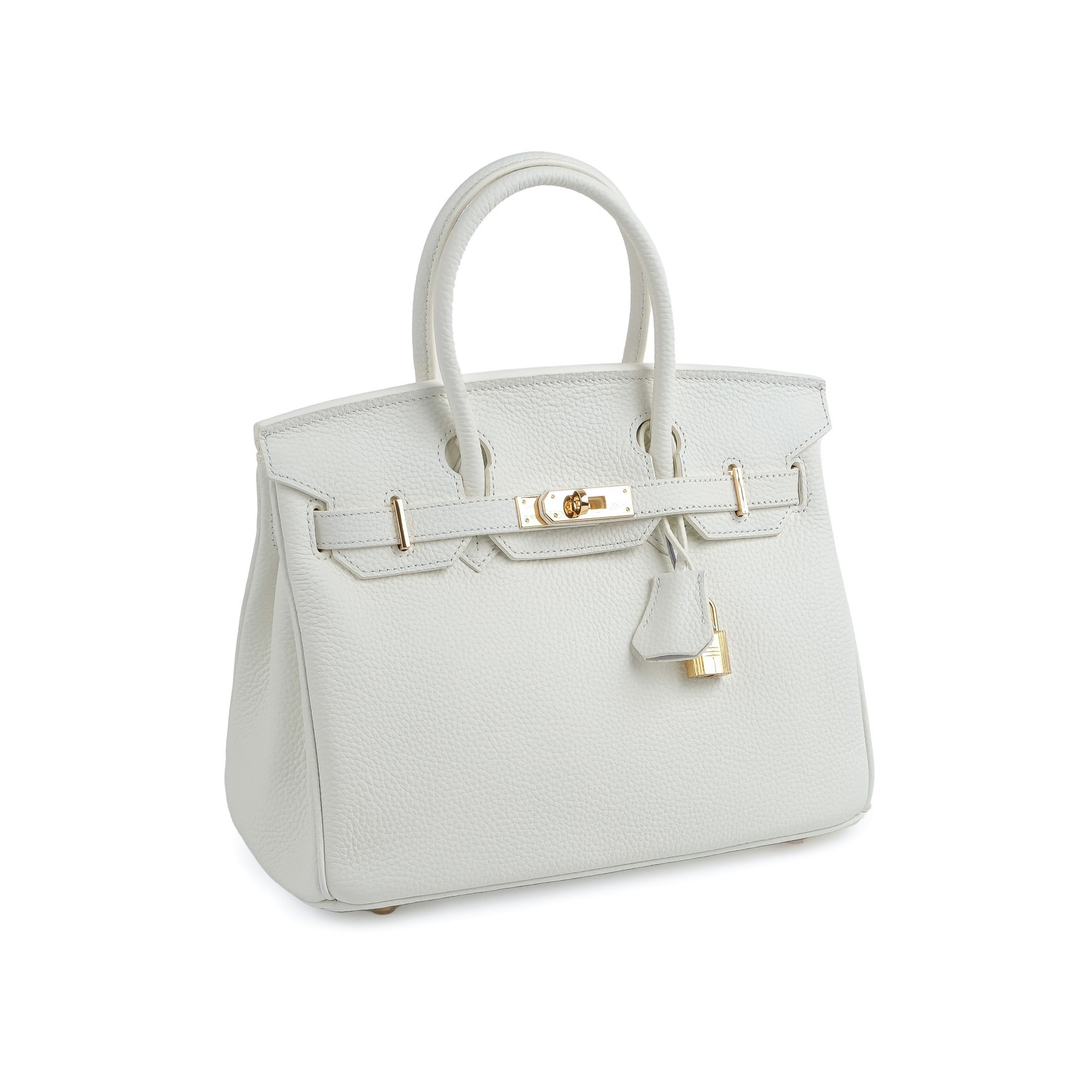 Жіноча шкіряна сумка Brigitte 30 біла