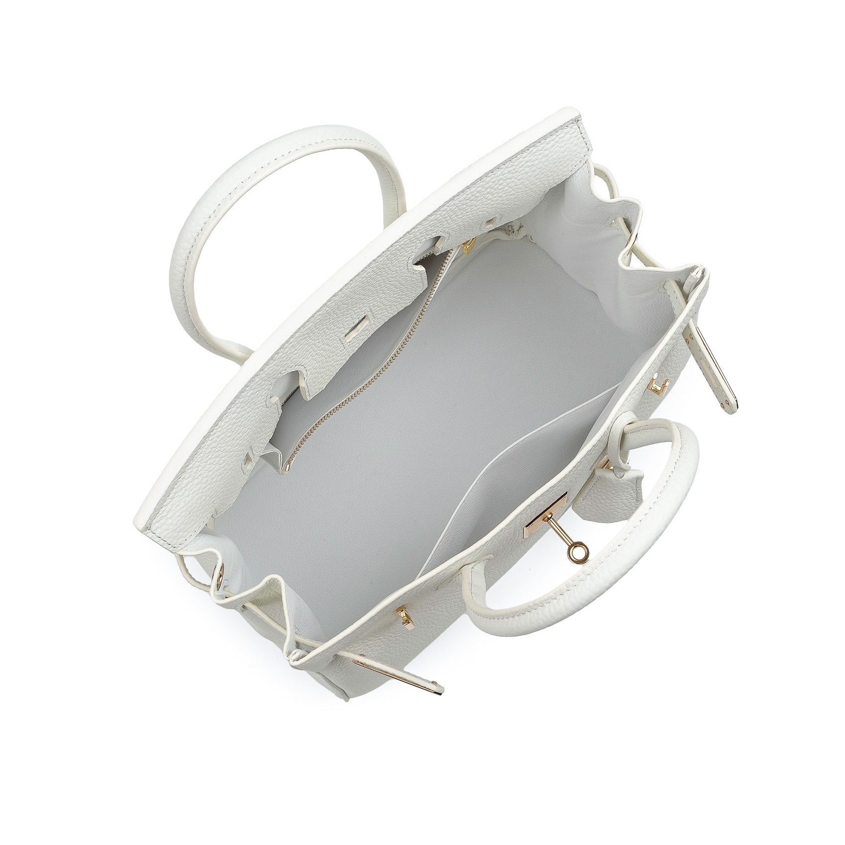 Жіноча шкіряна сумка Brigitte 30 біла