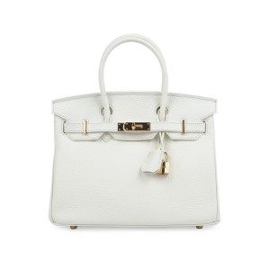 Женская кожаная сумка Brigitte 25 белая