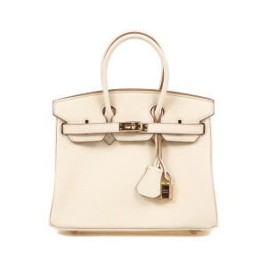 Женская кожаная сумка Brigitte 25 молочная