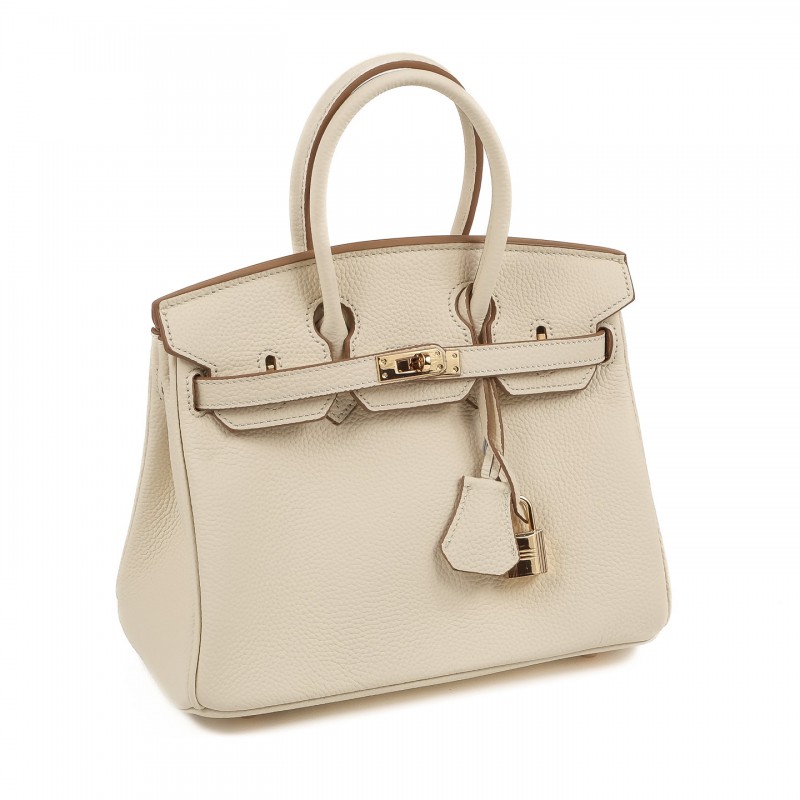 Жіноча шкіряна сумка Brigitte 25 молочна - 3 фото