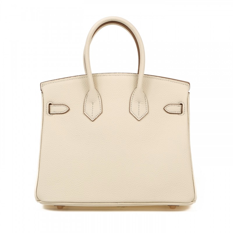 Женская кожаная сумка Brigitte 25 молочная - 2 фото