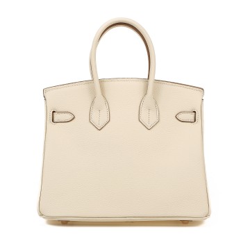 Жіноча шкіряна сумка Brigitte 25 молочна фото