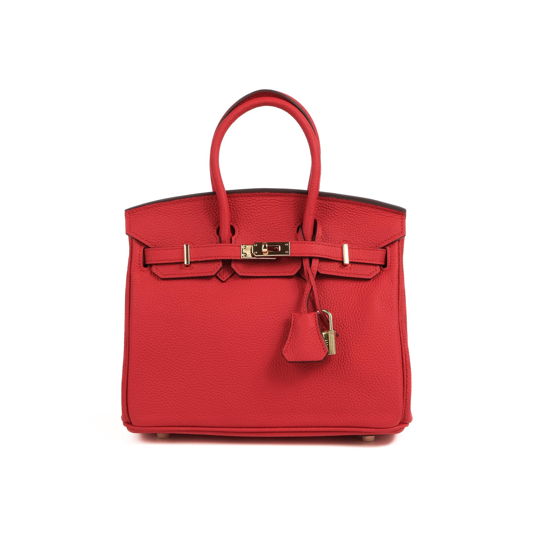 Женская кожаная сумка Brigitte 25 красная