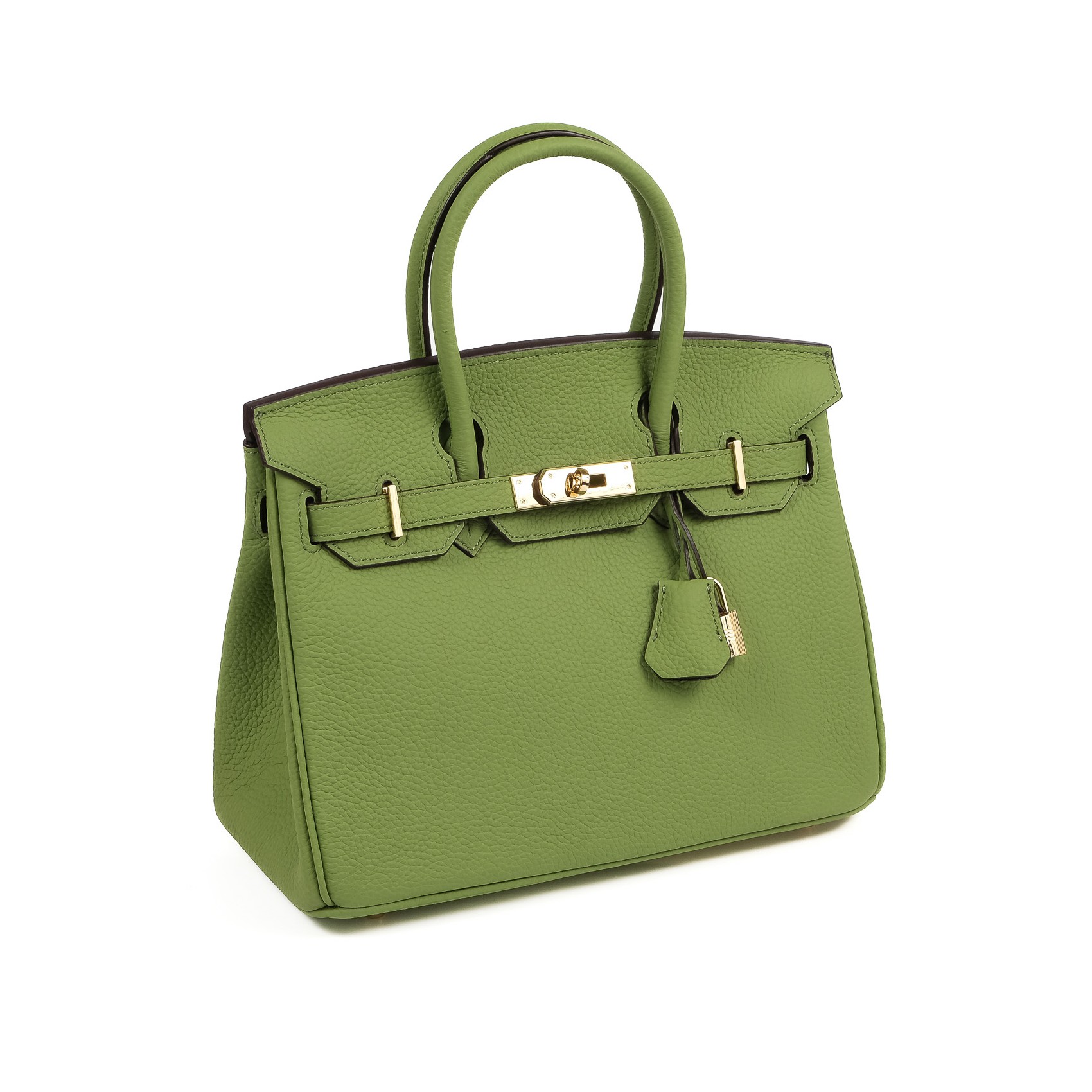 Жіноча шкіряна сумка Brigitte 30 фісташкова