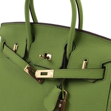 Женская кожаная сумка Brigitte 30 фисташковая фото