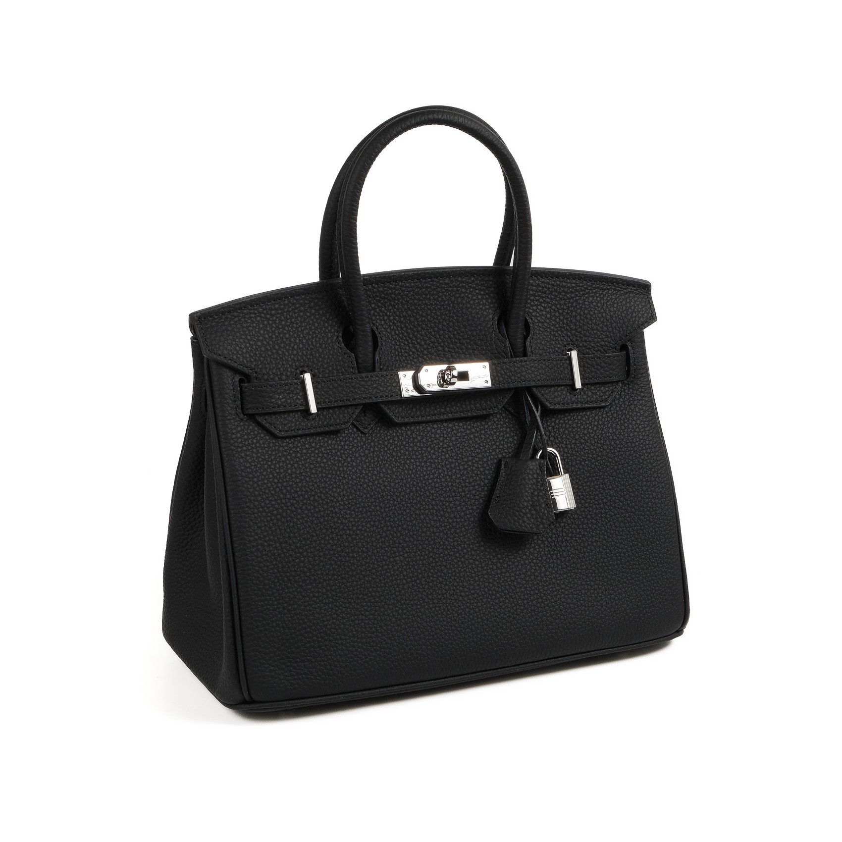 Жіноча шкіряна сумка Eloise 30 чорна