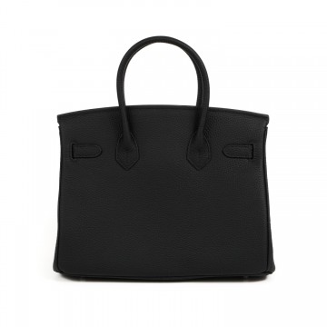 Женская кожаная сумка Eloise 30 черная фото