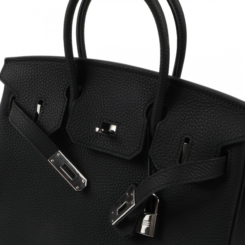 Жіноча шкіряна сумка Eloise 30 чорна - 4 фото