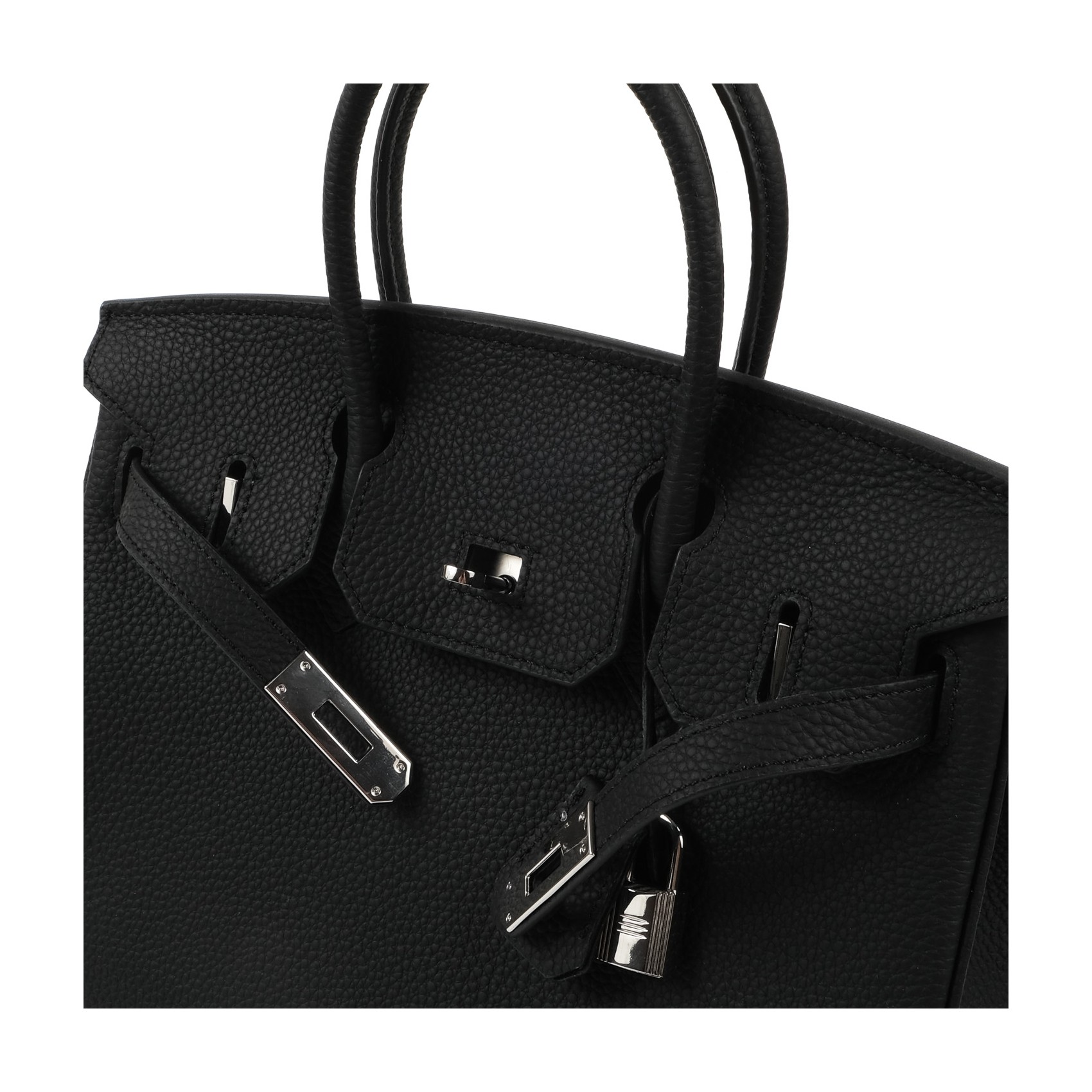 Жіноча шкіряна сумка Eloise 30 чорна