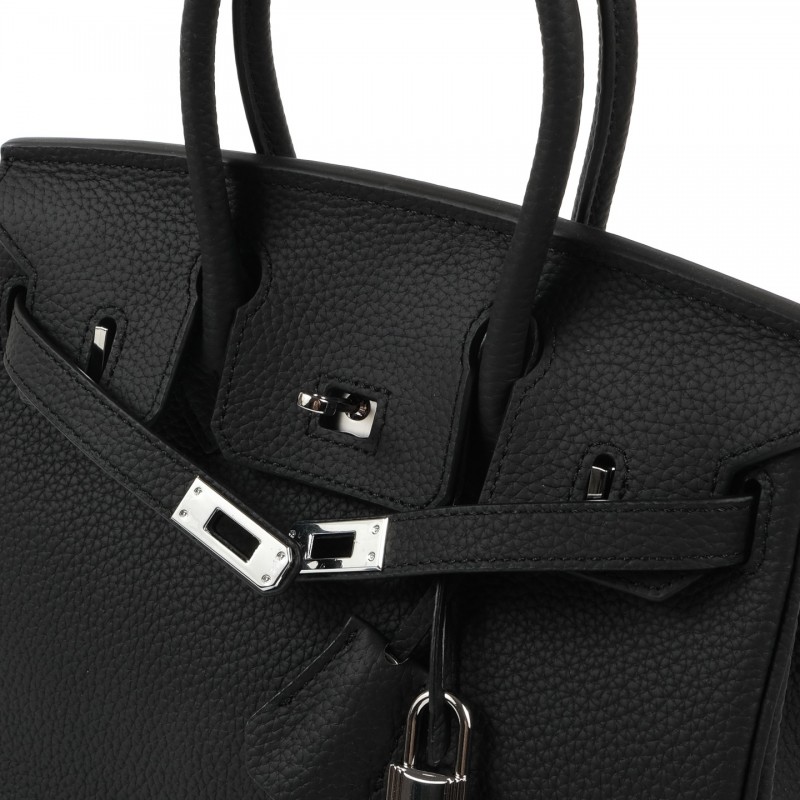 Жіноча шкіряна сумка Eloise 25 чорна - 4 фото