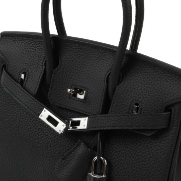 Женская кожаная сумка Eloise 25 черная фото