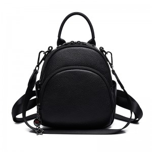 Жіночий шкіряний рюкзак Alize чорний