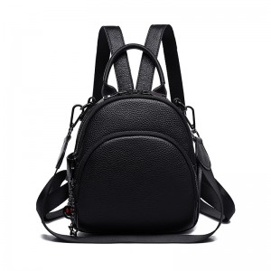 Женский кожаный рюкзак Alize черный