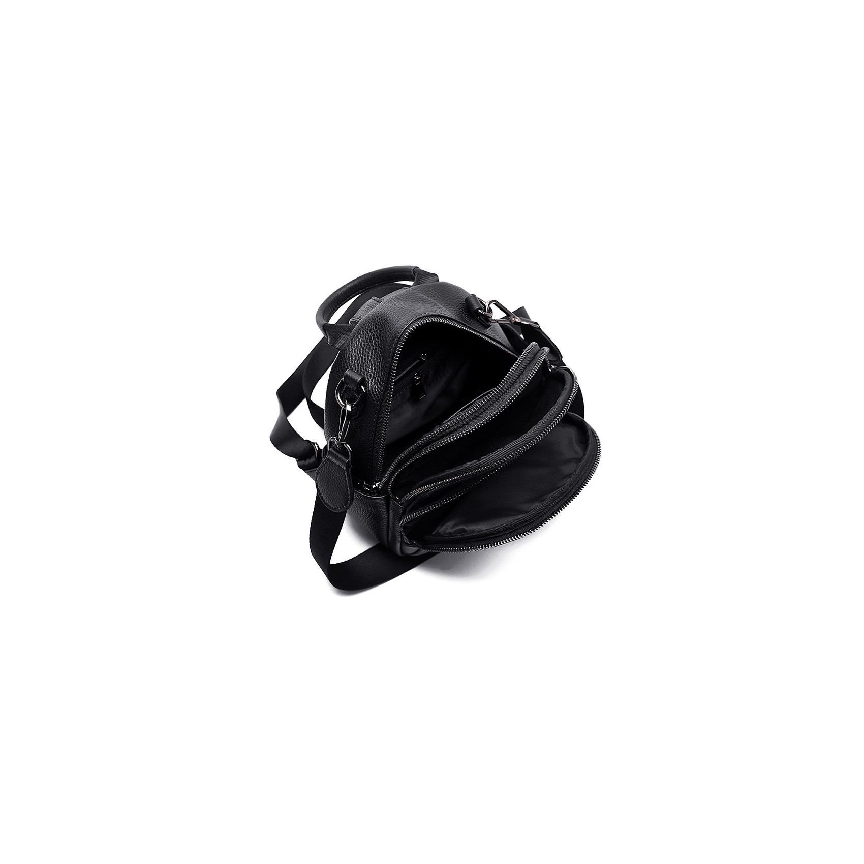 Жіночий шкіряний рюкзак Alize чорний