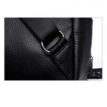 Женский кожаный рюкзак Alize черный фото