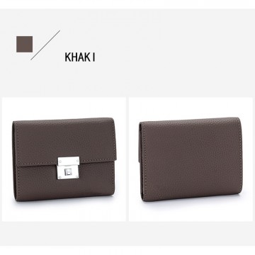 Женский кожаный кошелек Monique темно-коричневый фото