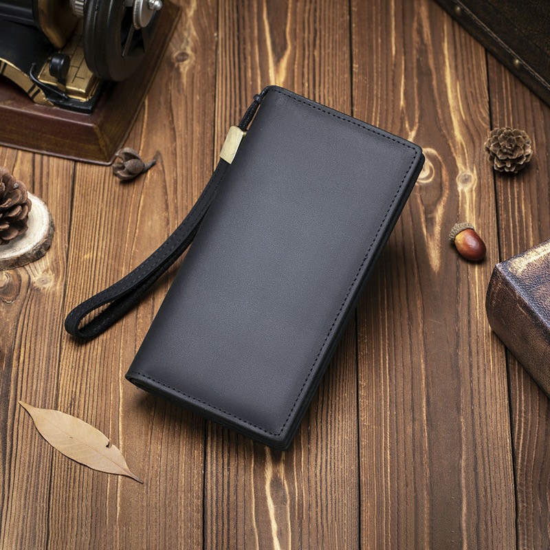 Чоловіче шкіряне портмоне Nevada чорне