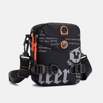 Мужская сумка барсетка Zack через плечо черная фото