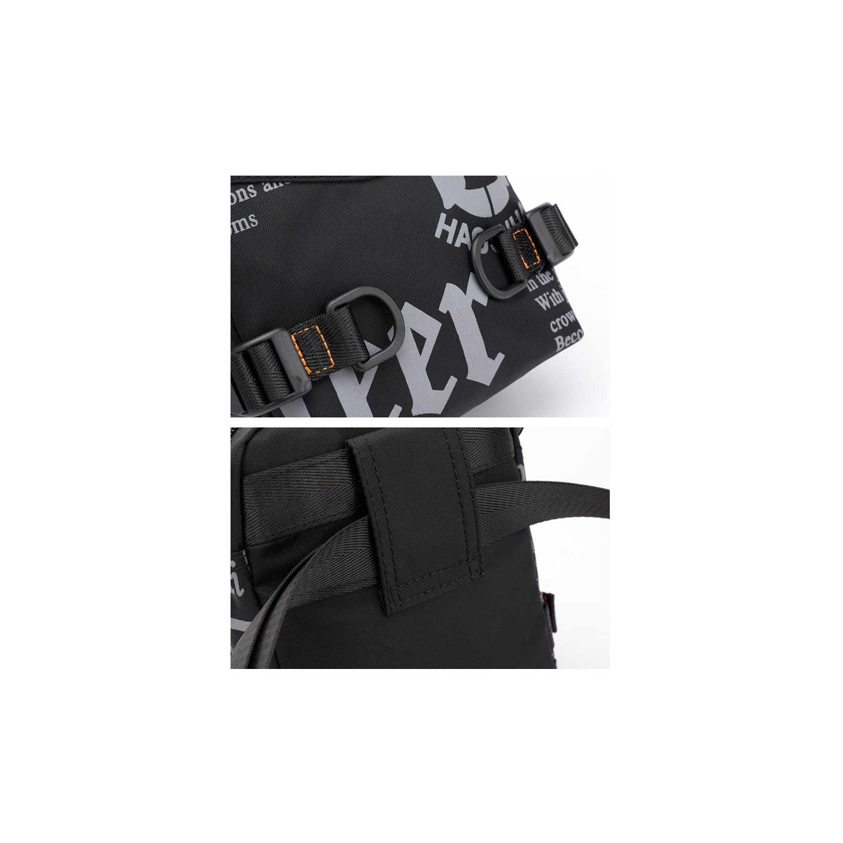 Мужская сумка барсетка Zack через плечо черная