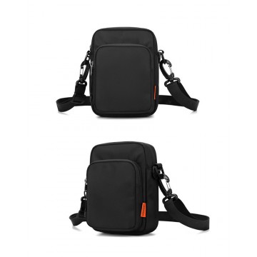 Мужская сумка барсетка Renton через плечо черная фото